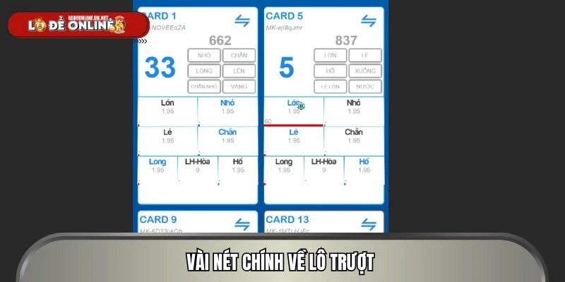Vài nét chính về lô trượt 