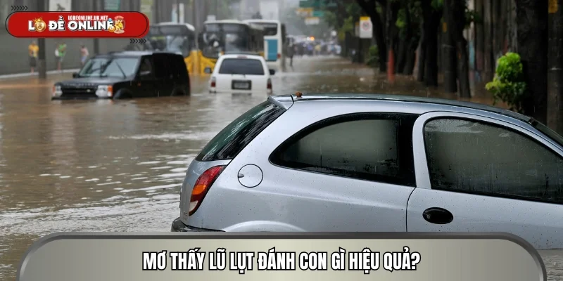 Mơ thấy lũ lụt đánh con gì hiệu quả?